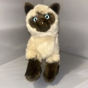 Webkinz Signature Siamese Cat Realistic Animal Plush Toy Retired **NO CODE**